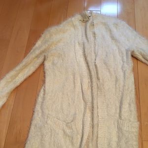 Roxy fuzzy cardigan